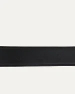 Snow Camouflage Leather Belt Strap