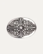 Vintage Oval Belt Buckle